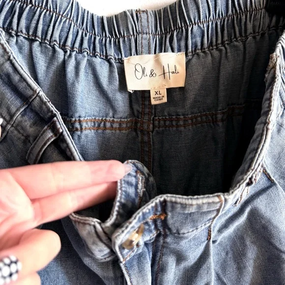 NWOT Oli & Hali Wide Leg Balloon Pants - Picture 7 of 8